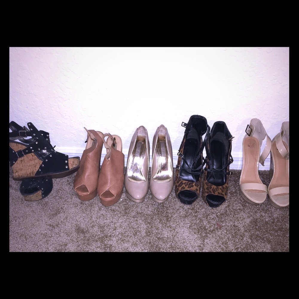 Size 10 Woman’s Shoes/ Heels